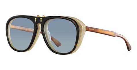 buy gucci eyewear gg0087s|gucci havana square sunglasses.